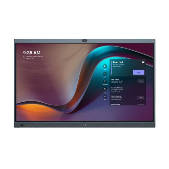 Yealink MeetingBoard 86 - Écran interactif 4K avec visioconférence Teams