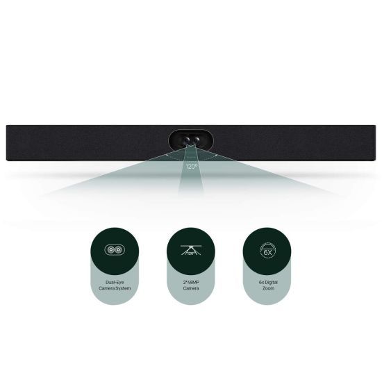 Yealink SmartVision 40 - Barre vidéo intelligente UHD 4K pour salles de réunion