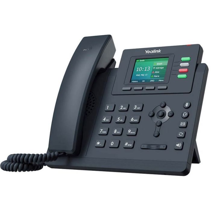 Yealink T33G - Téléphone IP avec 4 comptes SIP et ports Gigabit