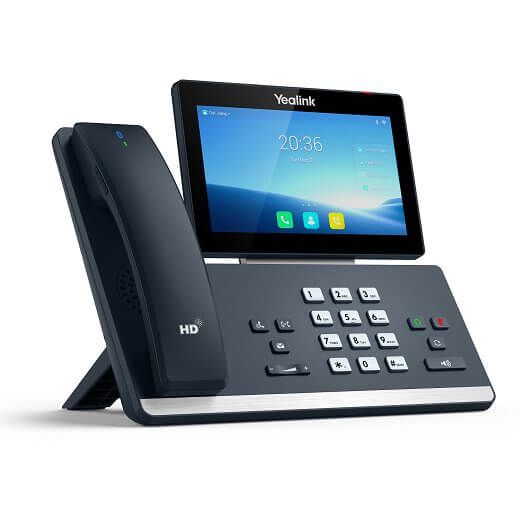 Yealink T58W Pro - Téléphone IP tactile avec combiné sans fil et vidéo