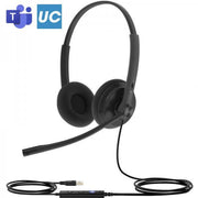 Yealink UH34 Lite – Casque USB double oreille compatible Teams