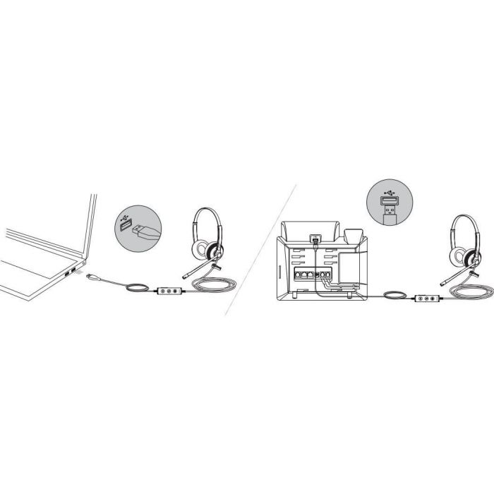 Yealink UH34 Mono – Casque USB pro avec micro antibruit