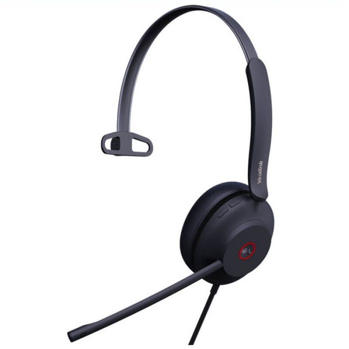 Yealink UH35 Pro Mono – Casque USB-A certifié Teams