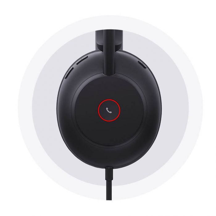 Yealink UH37 Duo – Casque USB-A Teams avec microphone antibruit