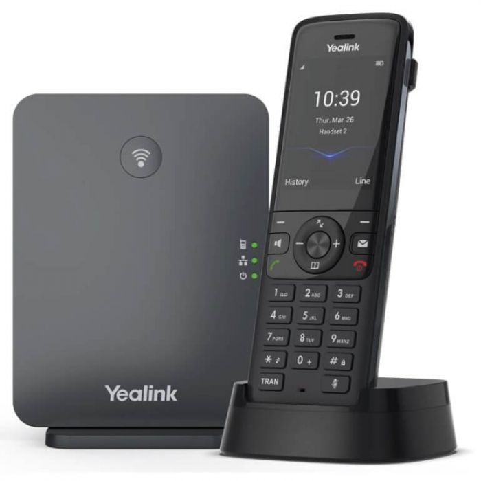 Pack Yealink W70B + W78H - Solution DECT avec 10 comptes SIP et 20 appels simultanés