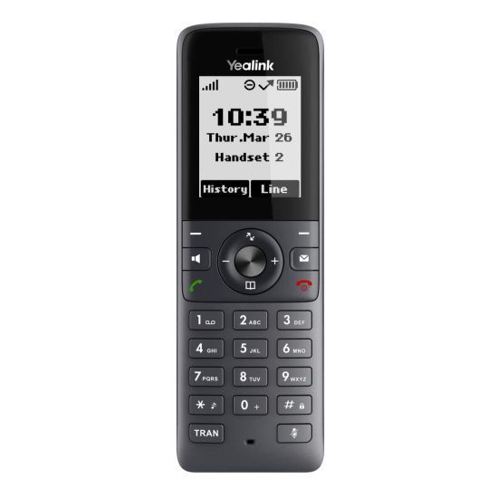 Yealink W71H - Combiné DECT léger avec 30h d’autonomie en conversation