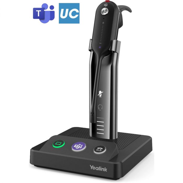 Yealink wh63 Uc & Teams – Casque DECT convertible professionnel
