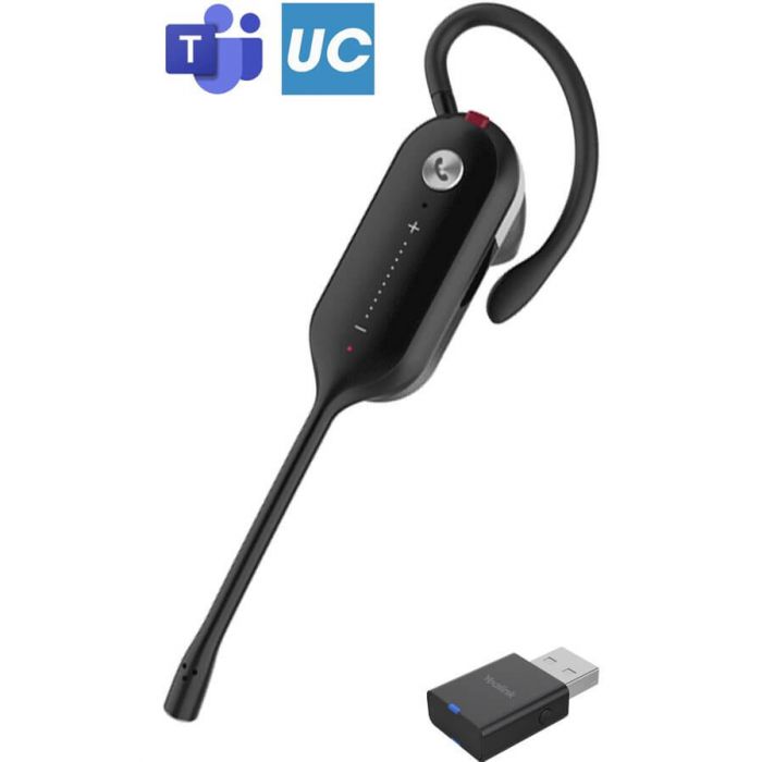 Yealink WH63 UC & Teams – Casque DECT sans fil, léger et certifié Microsoft
