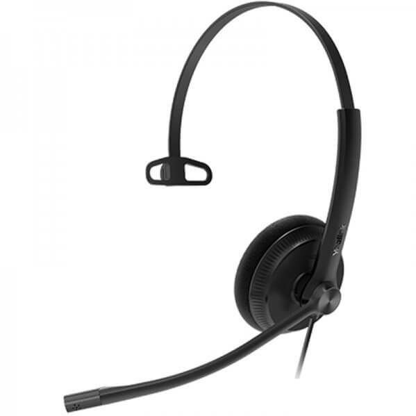 Yealink YHS34 Lite Mono – Casque RJ9 simple oreille léger et pratique