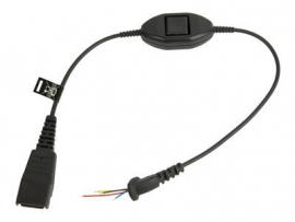 Câble Jabra LINK spécial Ascom QD cord. fonction secret