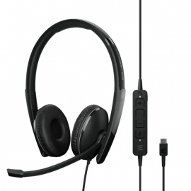 EPOS ADAPT 160T ANC USB micro-casque binaural avec ANC et contrôle des appels intégré