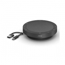 Jabra Speak2 75 Speakerphone pour télétravail et conférences, avec microphone intégré et compatibilité Microsoft Teams