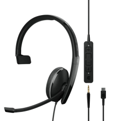 EPOS ADAPT 135T USB-C / JACK 3.5 micro-casque filaire monaural