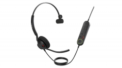 Jabra Engage 40 UC - Micro-casque Mono avec contrôleur USB-A et USB-C pour centres de contact et bureaux