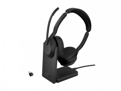 Jabra Evolve2 55 Stéréo UC avec Link 380c + base chargeur - casque micro sans fil