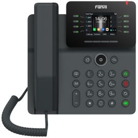 Téléphone IP Fanvil V63 avec écran couleur de 2,8 pouces et qualité audio HD