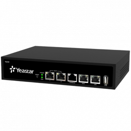 Passerelle VoIP Yeastar TE200 connectant les réseaux E1/T1/J1 aux systèmes VoIP modernes, jusqu’à 60 appels simultanés